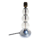 Chrome lamp base and glass balls dlg J. Adnet
