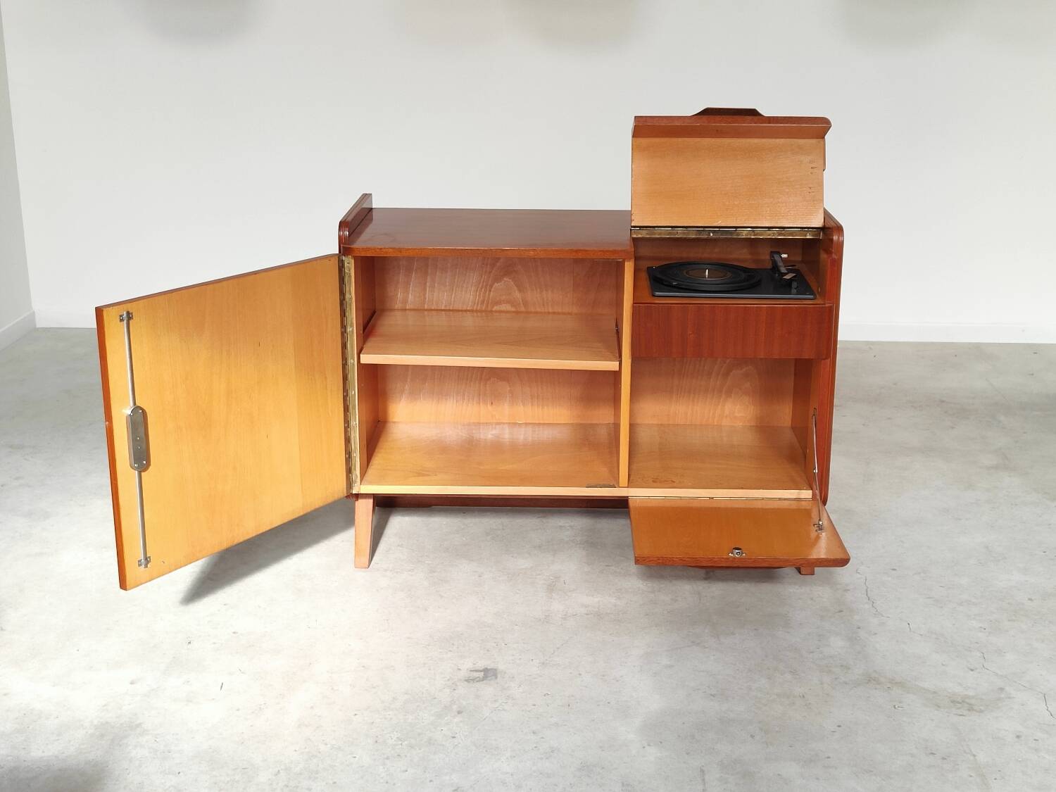 Low sideboard by Frantisek Jirak for Tatra Nabytok 1959