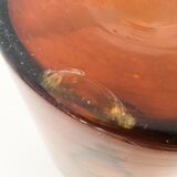 Amber apothecary flask