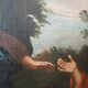 Old oil painting on canvas, 18th century