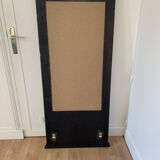 Black and gold mirror - 140x63cm