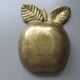 Brass "apple" ashtray 60 70 years