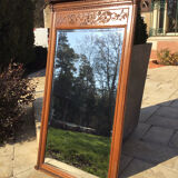 Oak mirror