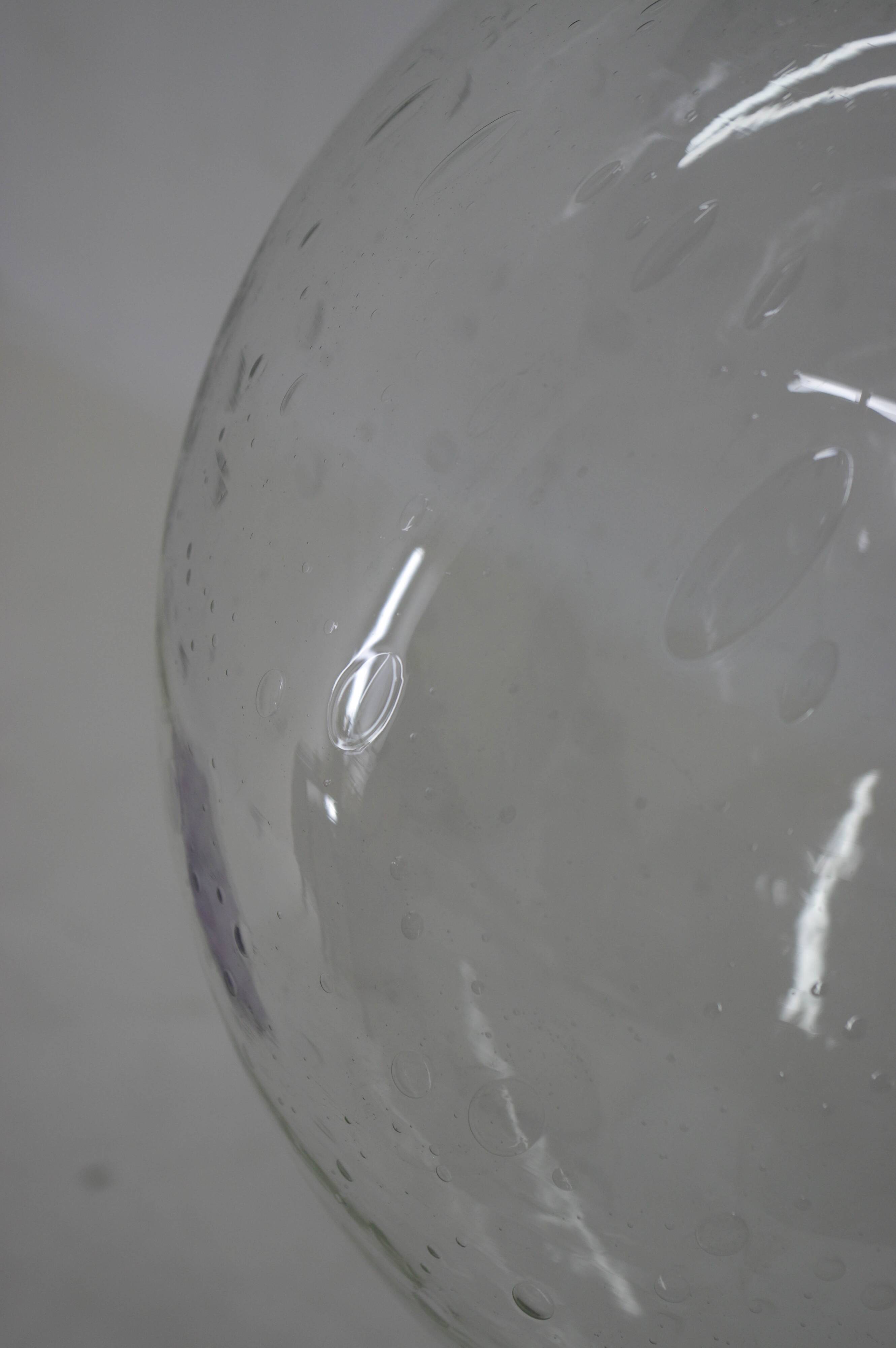 Bubble Glass Pendant by Kamenicky Senov, 1970s