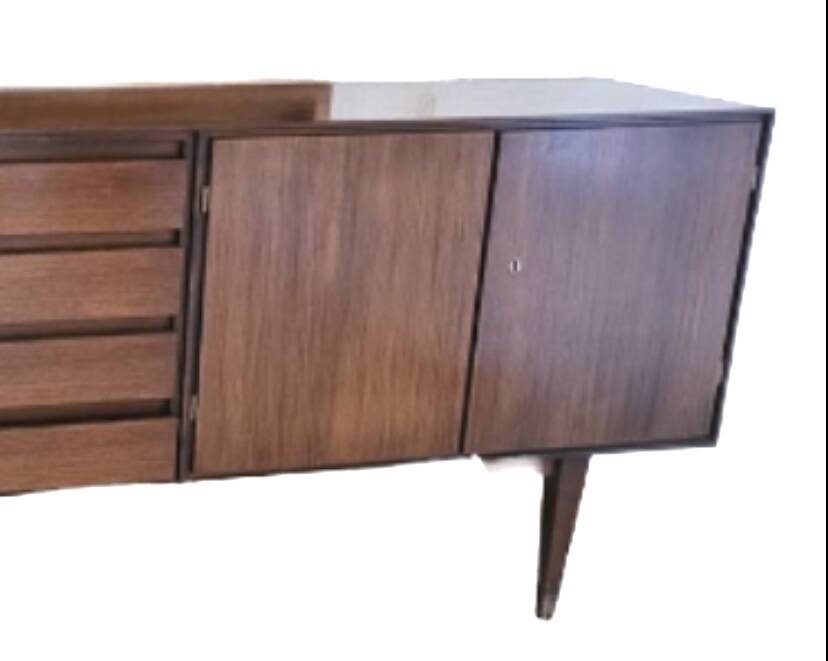 Enfilade vintage scandinave en teck des années 60, 70