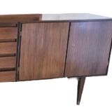 Vintage Scandinavian teak sideboard from the 60s, 70s