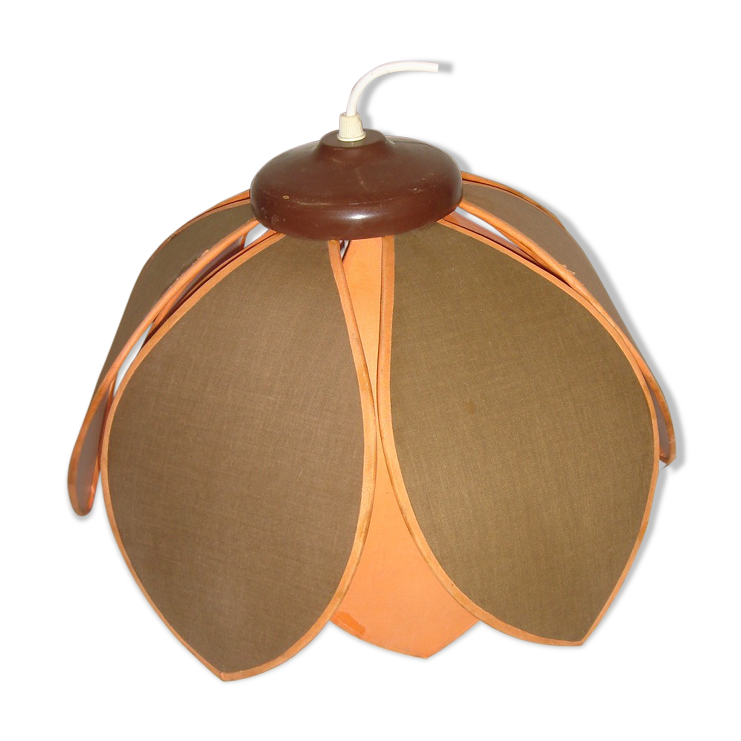 Suspension fleur seventies de 1970