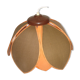 Suspension fleur seventies de 1970