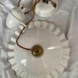 Suspension chandelier with counterweight