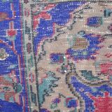 Multicolour Geometric Oushak Wool Carpet sku c69