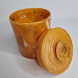 Vintage bakelite cotton box, 20 cm