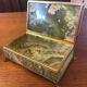 Alabaster Jewelry Box of superb alliance of green and ocher hues