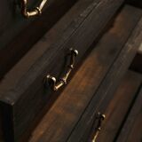Exceptional piece of craft furniture from the Mérignargues workshop in Nîmes