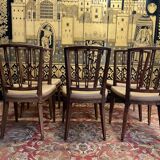 Suite de 6 chaises style Louis XVI