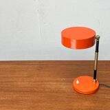 Mid-century minimalist orange table lamp, Italy, 1960s.