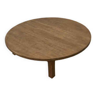 Large circular coffee table from the 1950s