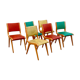 Suite de 6 chaises des années 70