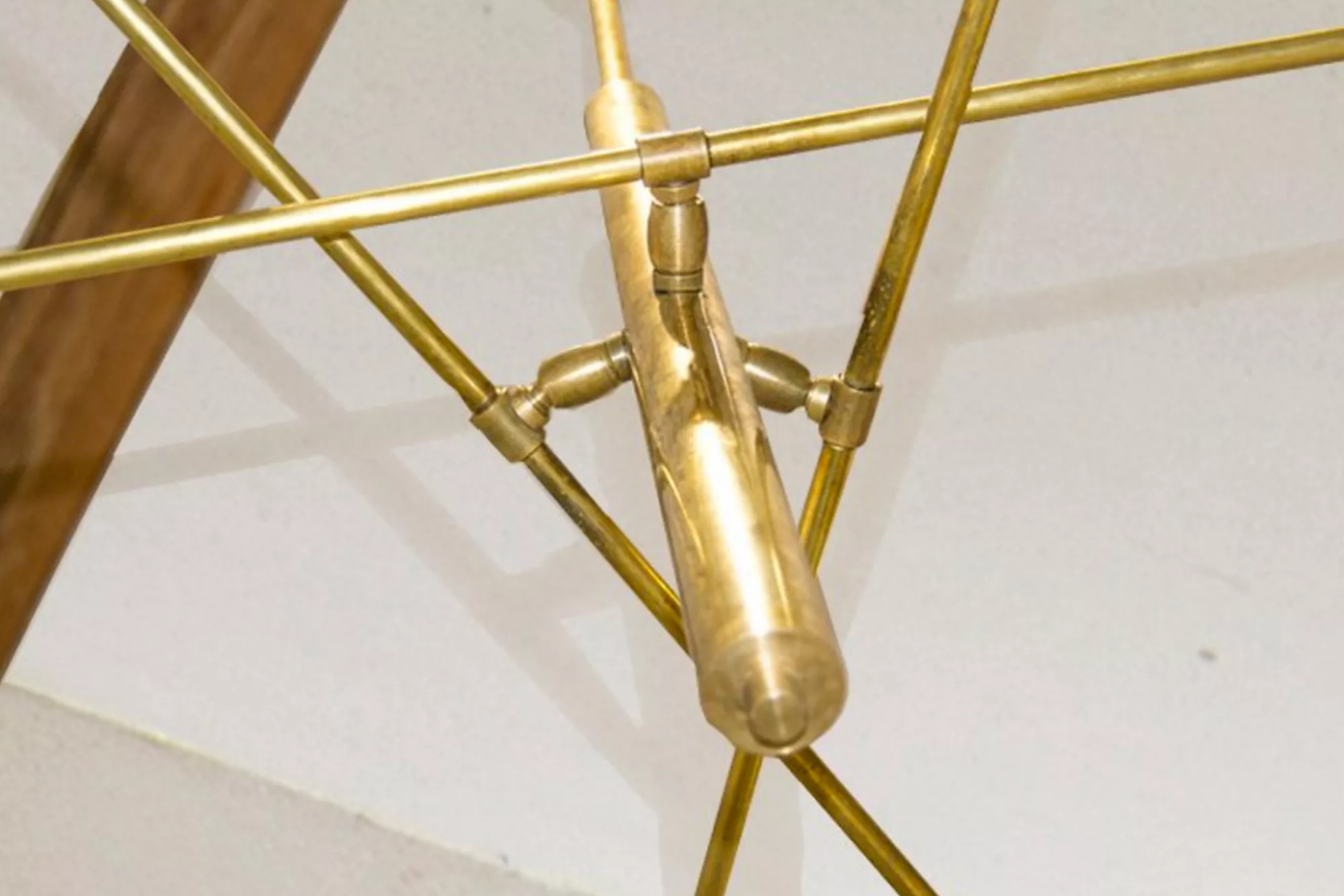 Moonlight 3-arm white pendulum chandelier