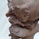 Buste de Bacchus enfant en terre cuite
