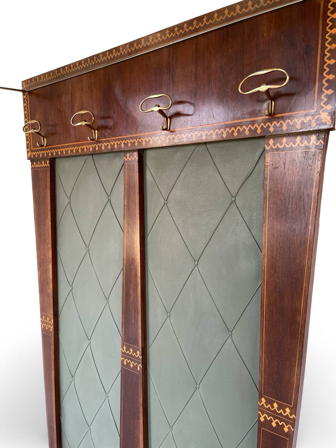 Porte-manteau mural italien des années 60