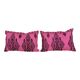 Set of 2 vintage kilim cushion covers 41x61 cm