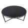 Vintage sculpted steel brutalist coffee table, 1970s