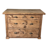 Pine chest of drawers