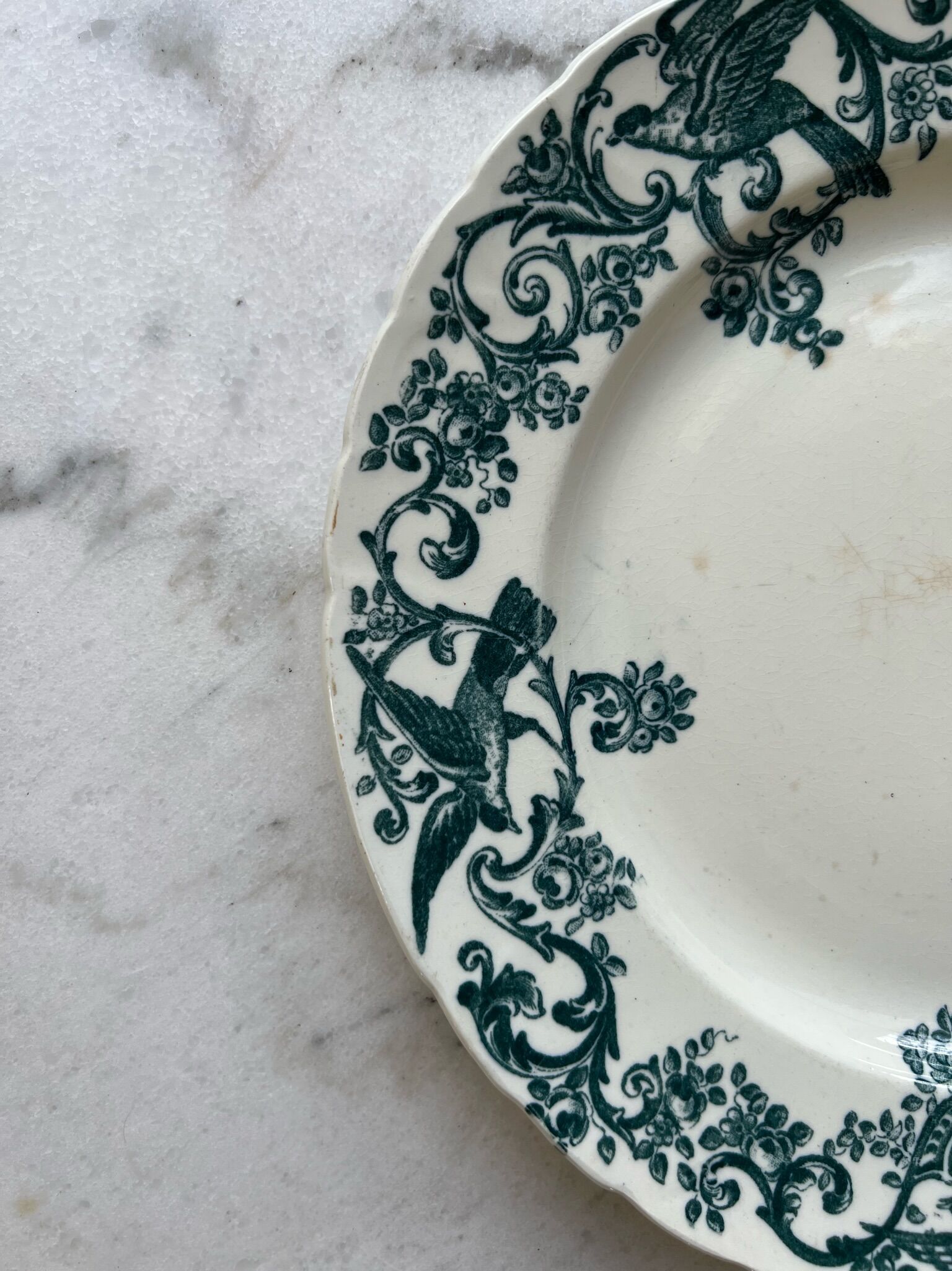 Iron earth dish - jules vieillard bordeaux