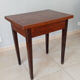 Solid oak table early XXth