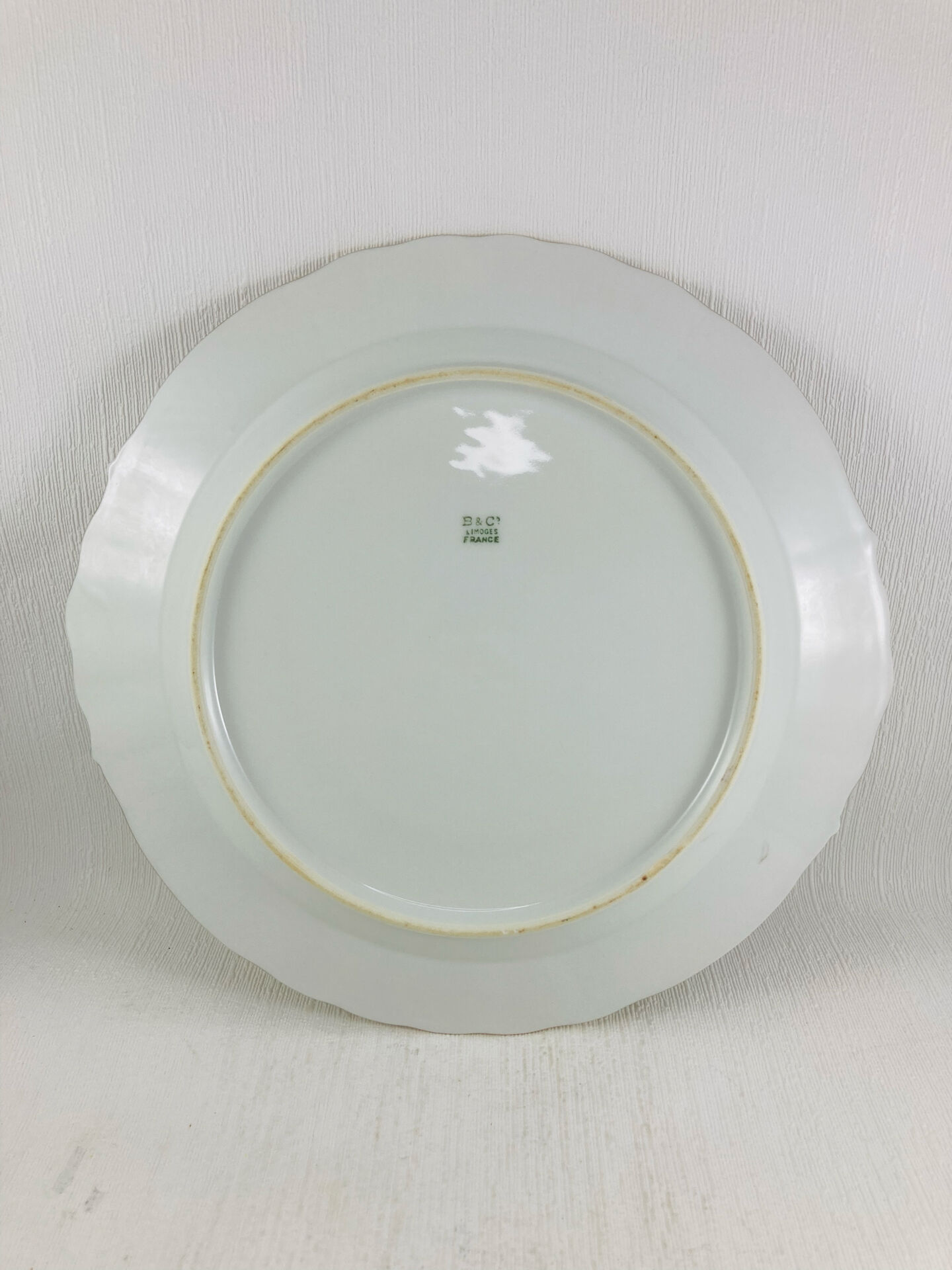 Plat à Gâteaux Rond Bernardaud B&C Service Malmaison (1924) Limoges