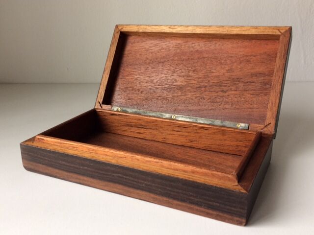 Macassar ebony Art Deco Box