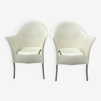 Pair of Lord Yo armchairs by Starck