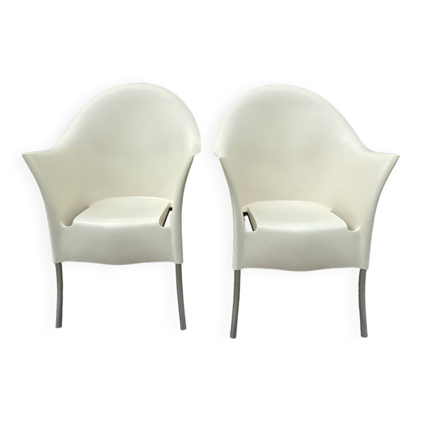 Paire de fauteuils Lord Yo par Starck