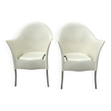 Pair of Lord Yo armchairs by Starck