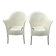 Pair of Lord Yo armchairs by Starck