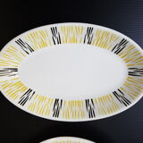 Lot of 4 dishes from the 1950s