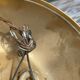 Suspension vintage Murano, verre tourbillonné
