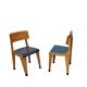 2 x kids chair 1950s, original design Zabo kids chair