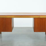 Vintage German design desk by Hartmut Lohmeyer for Wilkhahn with 6 drawers