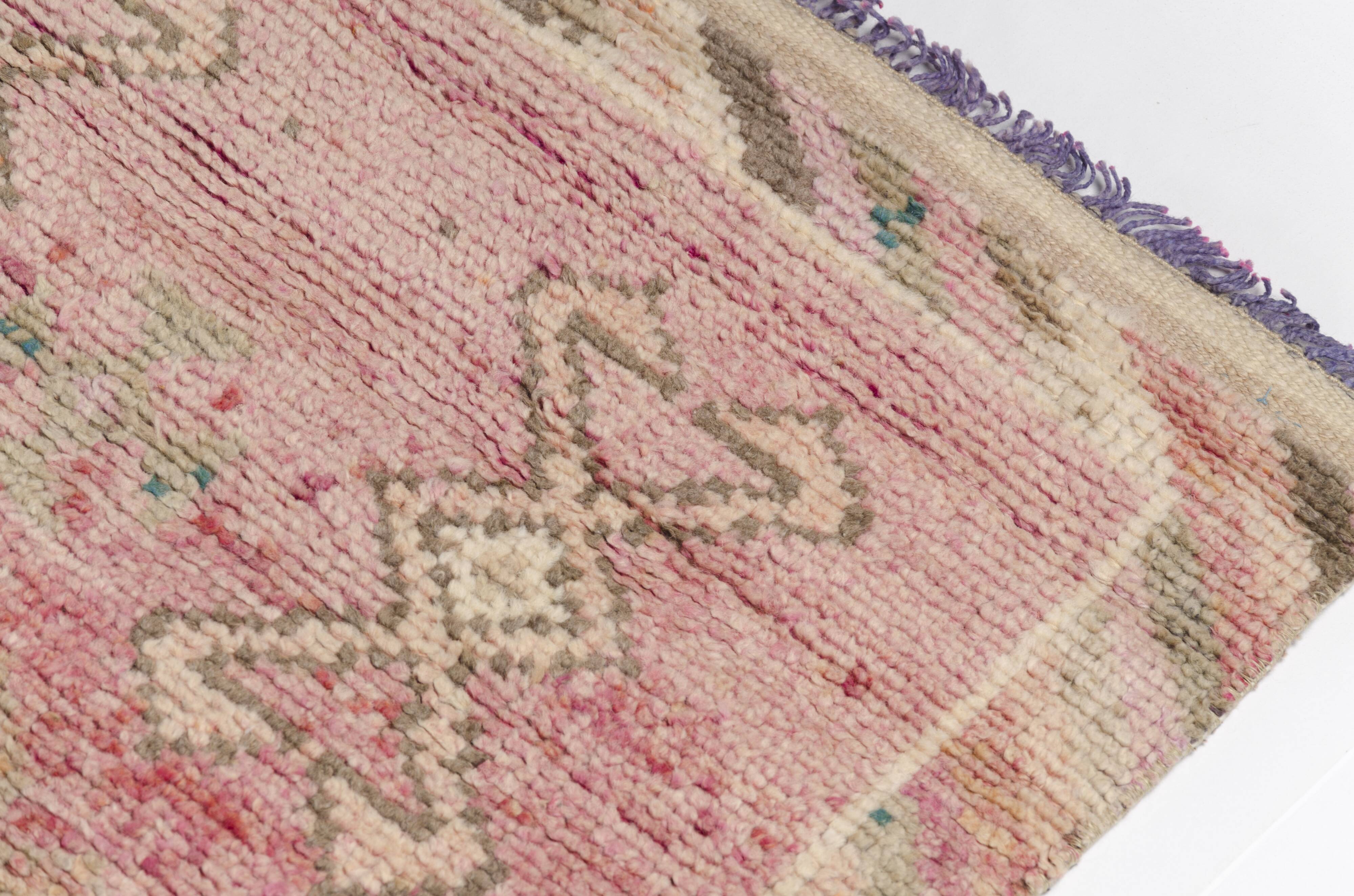 Tapis couloir vintage oushak