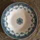 Ensemble cinq assiettes creuses terre de fer"Allez Frères"