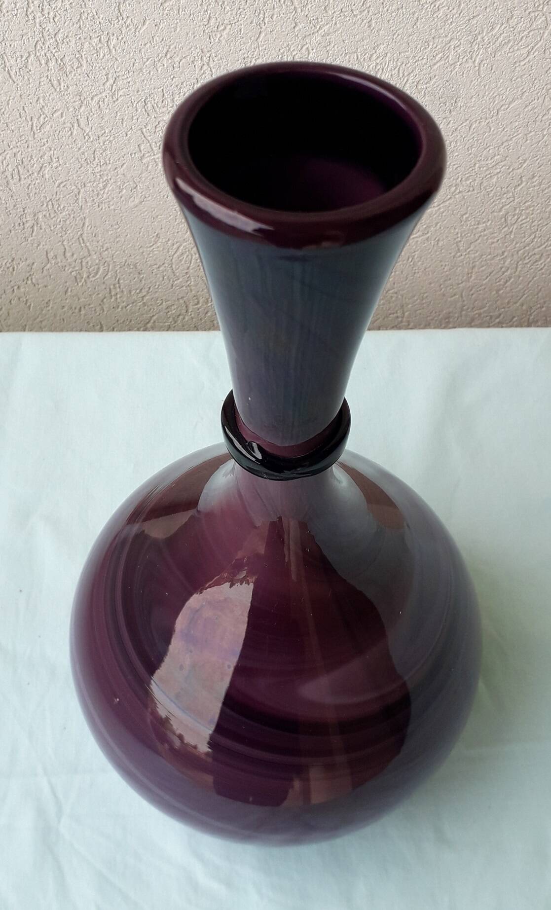 Maure Vieil glass soliflore vase