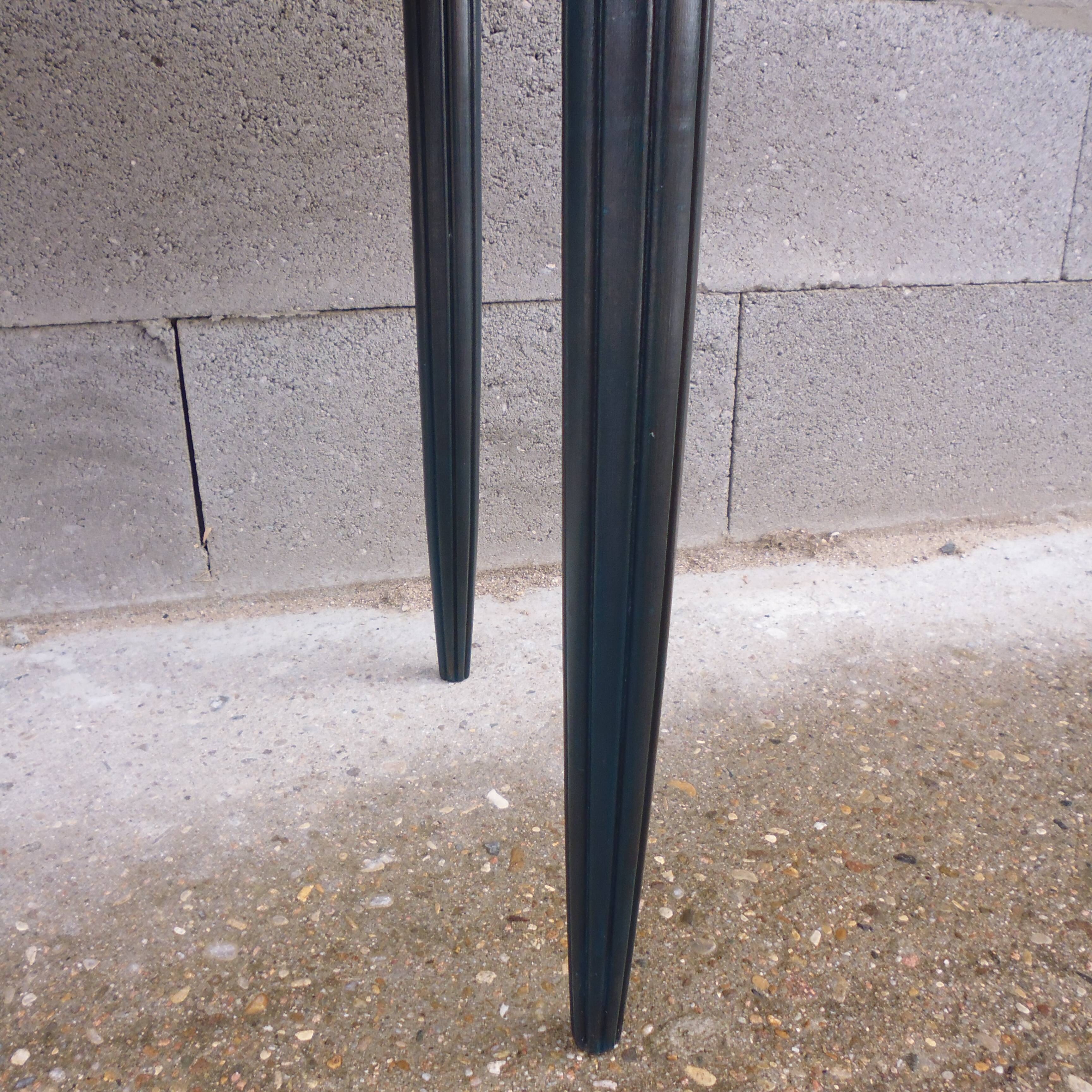 Small desk or side table with 30s Art Deco drawer