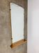 Miroir avec tablette en bois, années 60, vintage