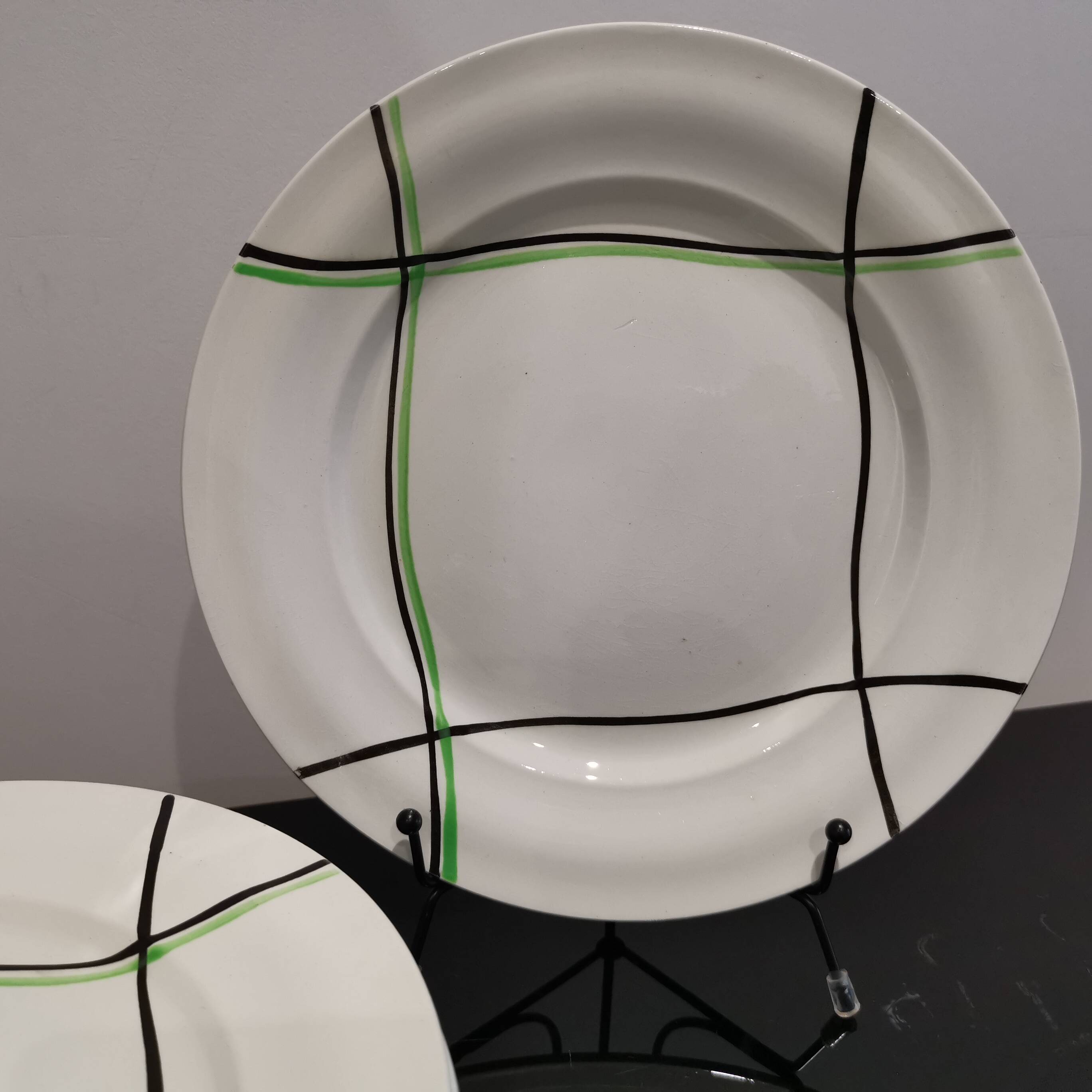 10 Céranord St Amand flat plates “Bayonne” model