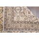 Vintage Turkish Oushak Handmade Wool Cotton Beige Area Rug 119x213