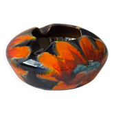 Large vintage ceramic ashtray