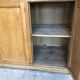 Large corner bookcase or pair of oak bookcases
