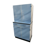 Blue formica buffet