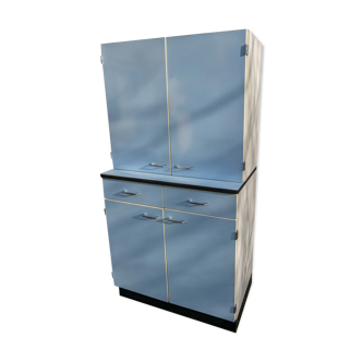 Blue formica buffet